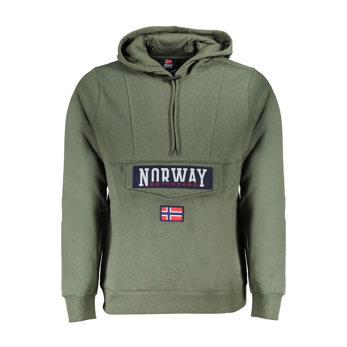 Norway 1963 Green Cotton Men Sweater