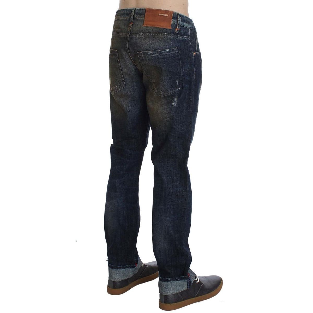 Acht Elegant Straight Fit Herre Denim Jeans