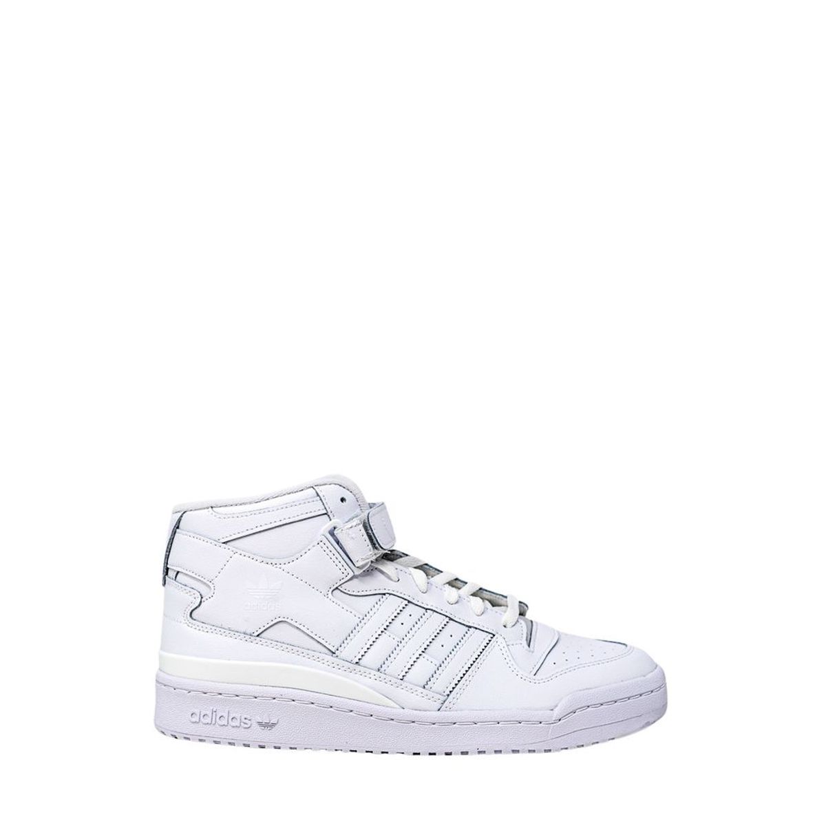 Adidas White Polyethylene Sneakers