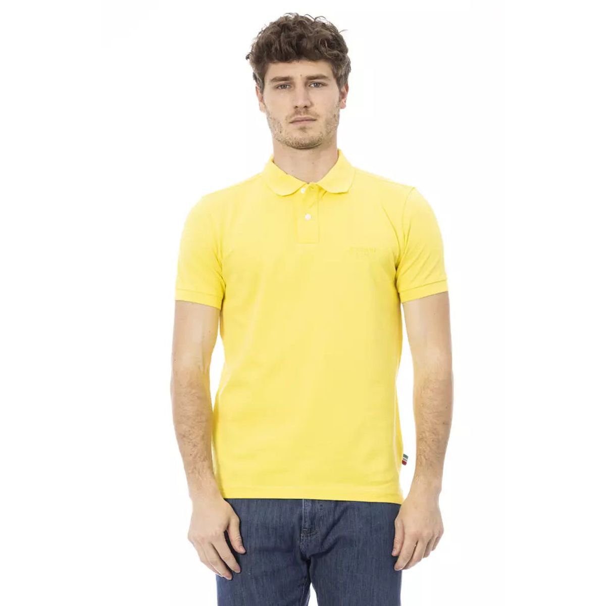 Baldinini Trend Gul Bomuld Polo Shirt