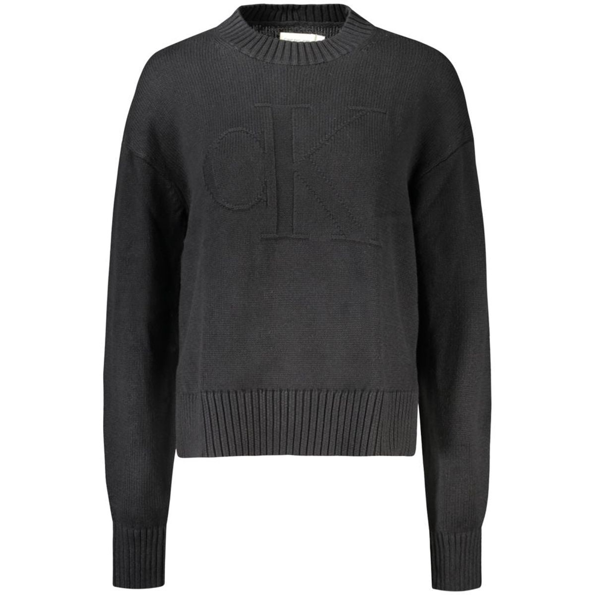 Calvin Klein Black Cotton Sweater