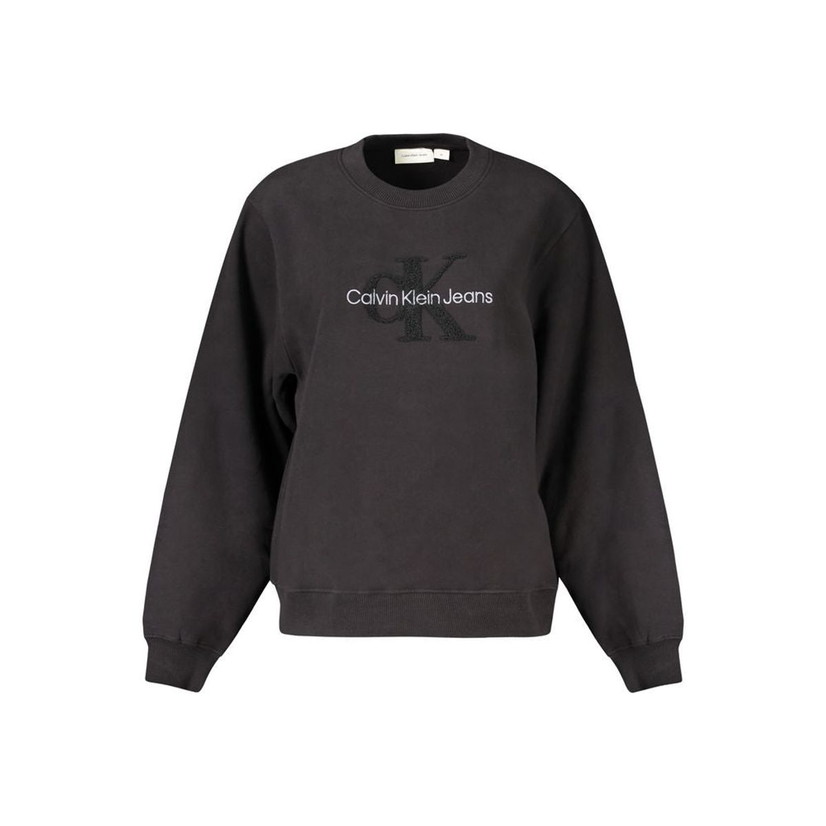 Calvin Klein Black Cotton Women Sweater