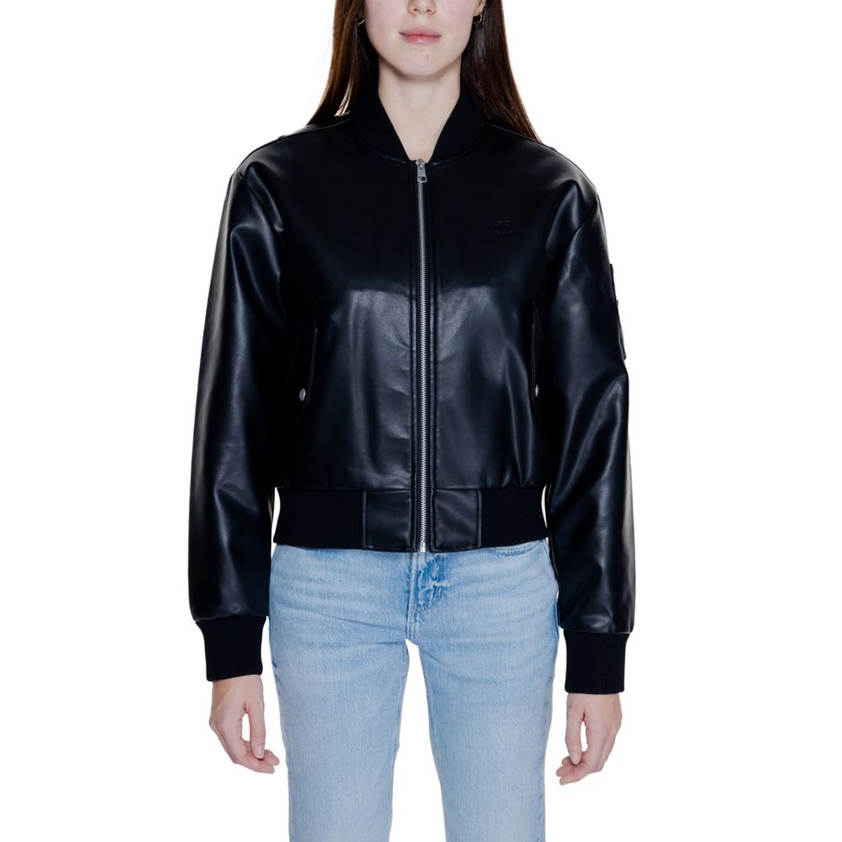 Calvin Klein Jeans Black Polyethylene Jackets & Coat