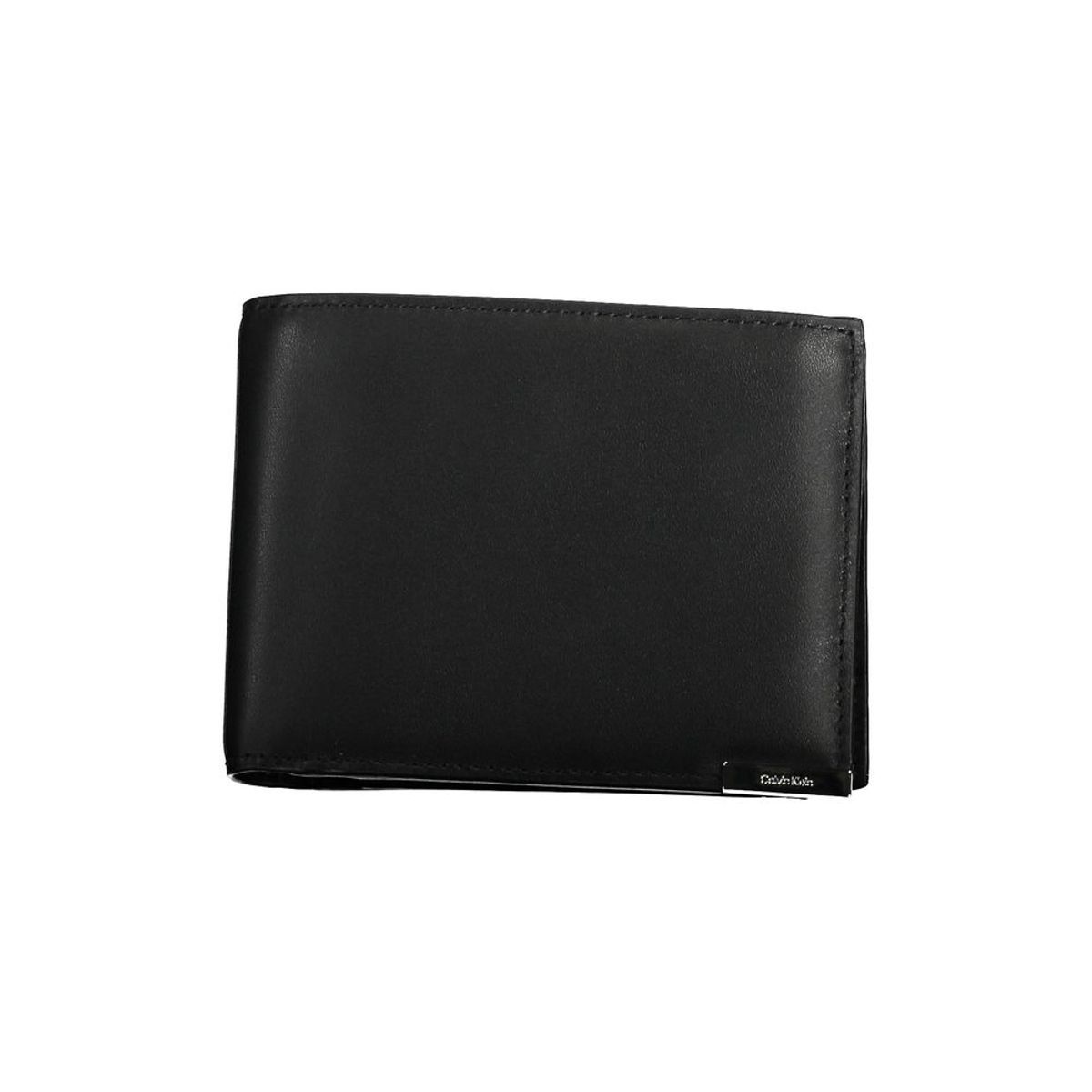 Calvin Klein Sleek Black Leather Wallet with RFID Blocker