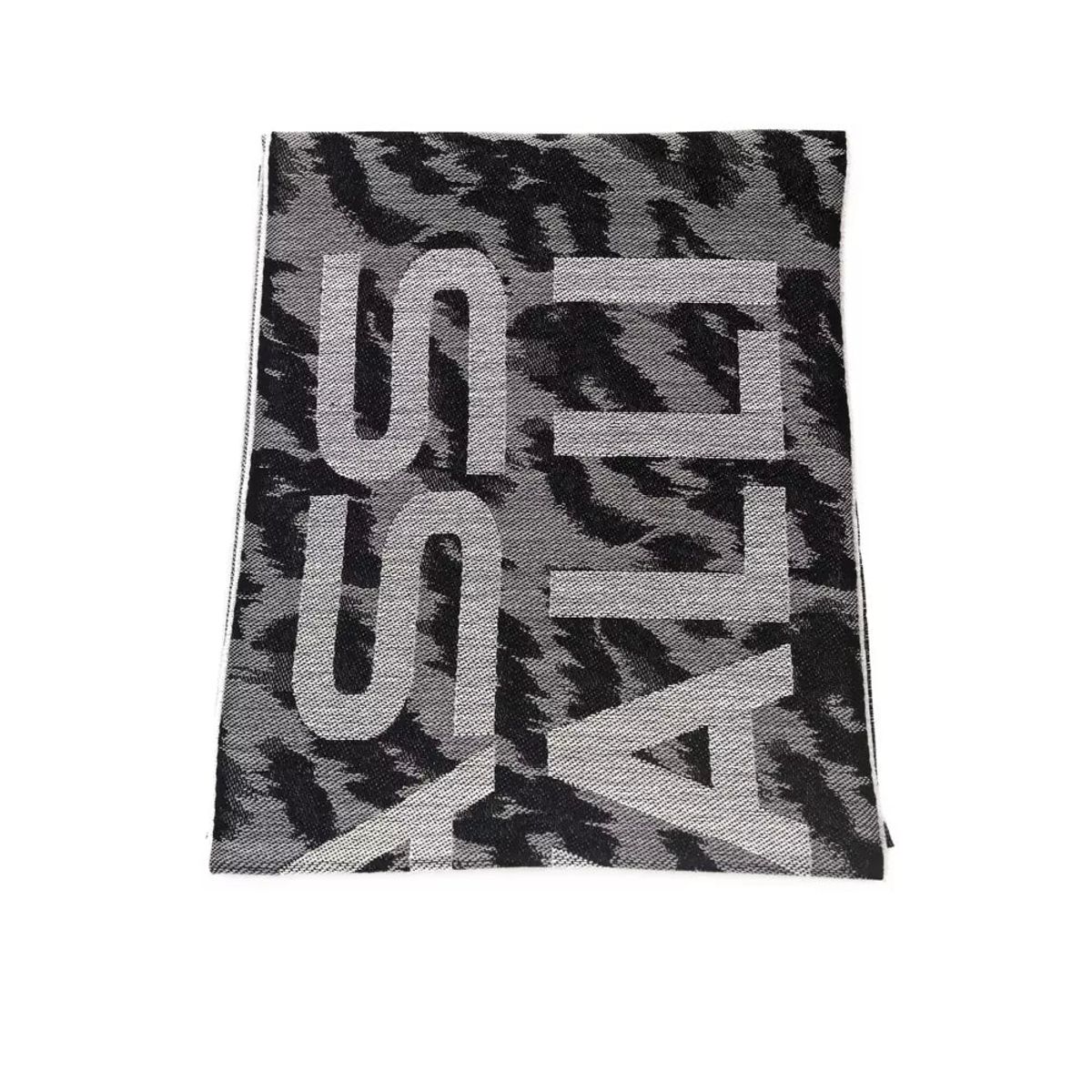 Cavalli Class Gray Wool Herre Scarf