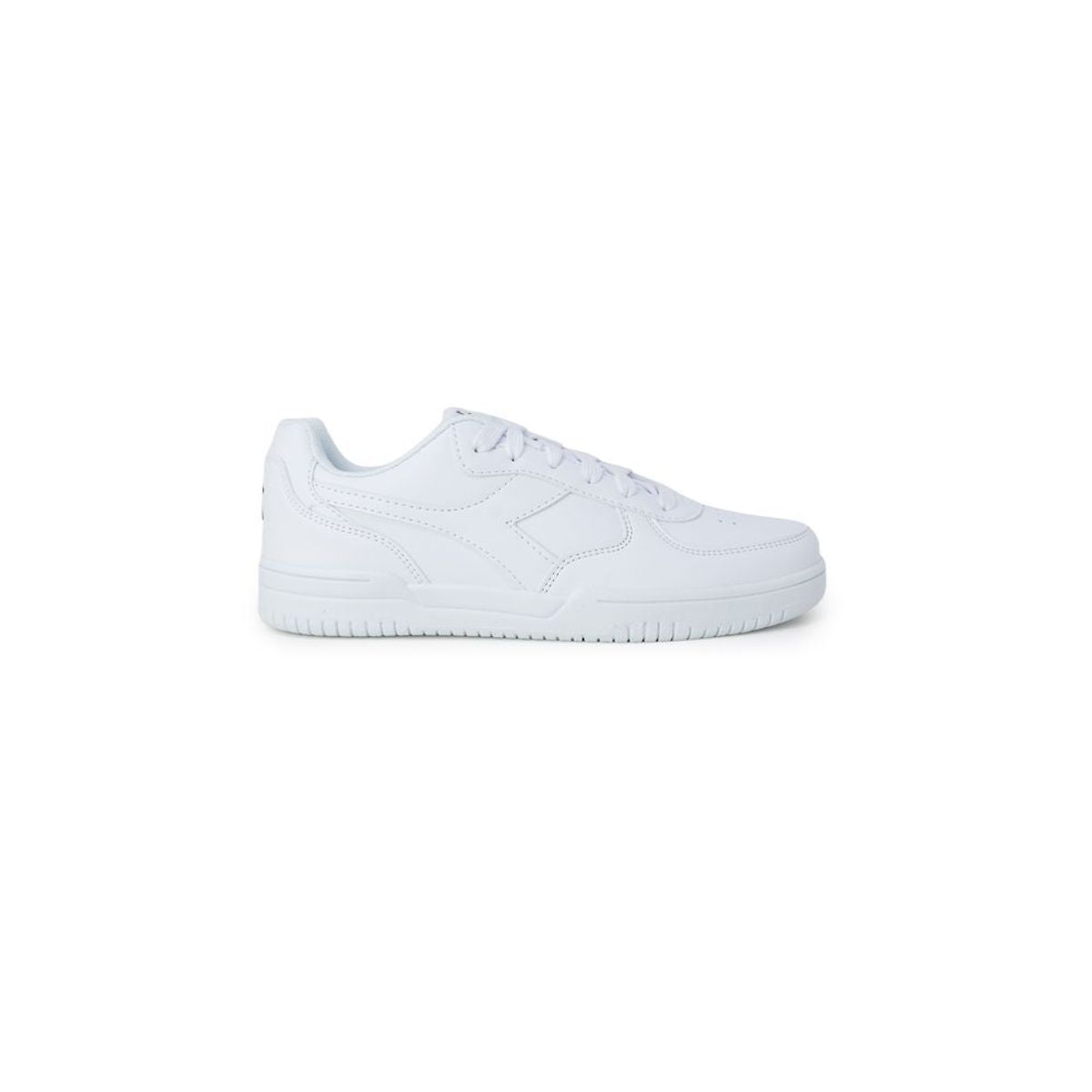 Diadora White Synthetic Leather Sneakers