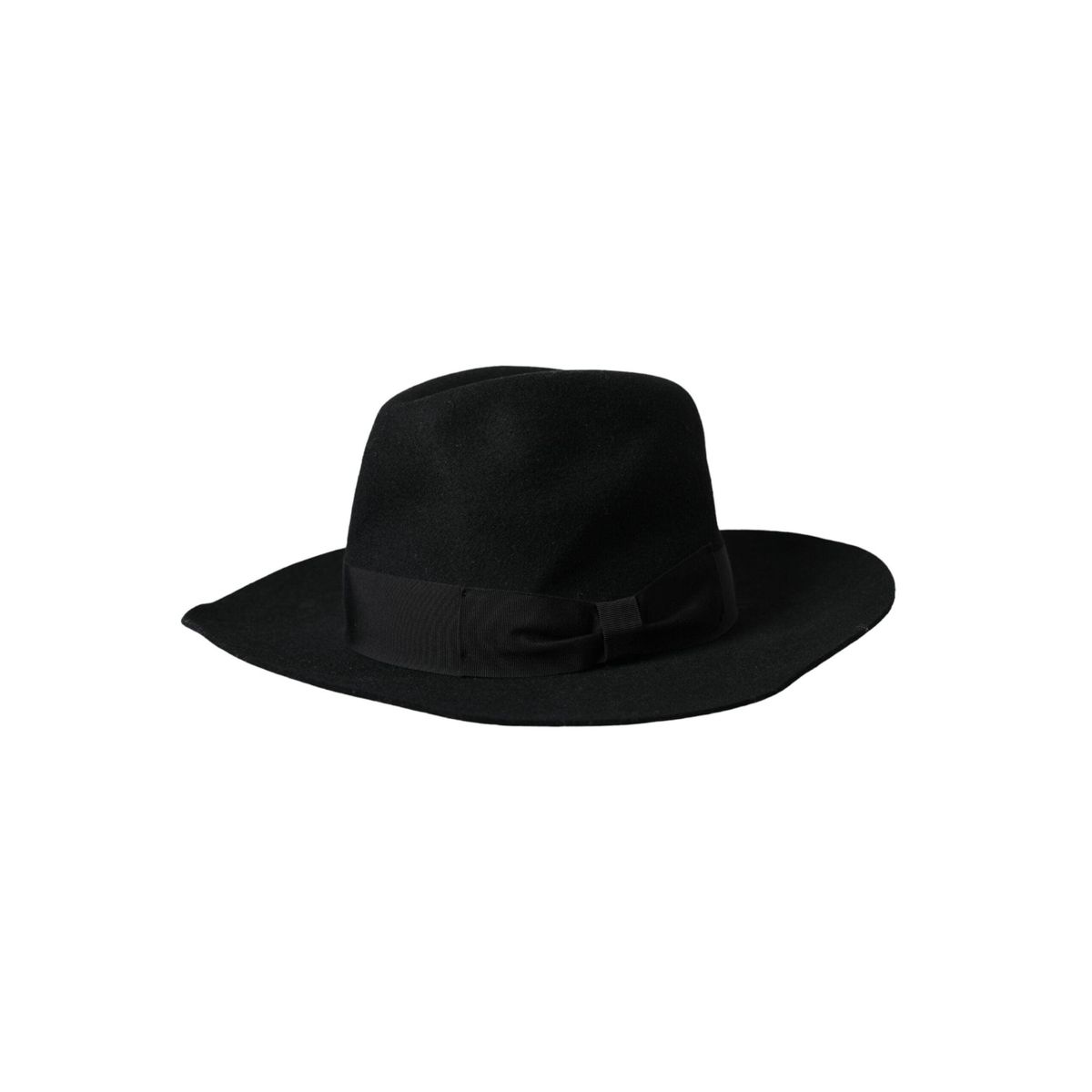 Dolce & Gabbana Black Rabbit Fedora Trilby Dame Hat