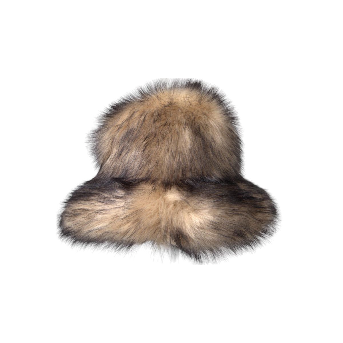 Dolce & Gabbana Brown Faux Fur Modacrylic Fedora Hat