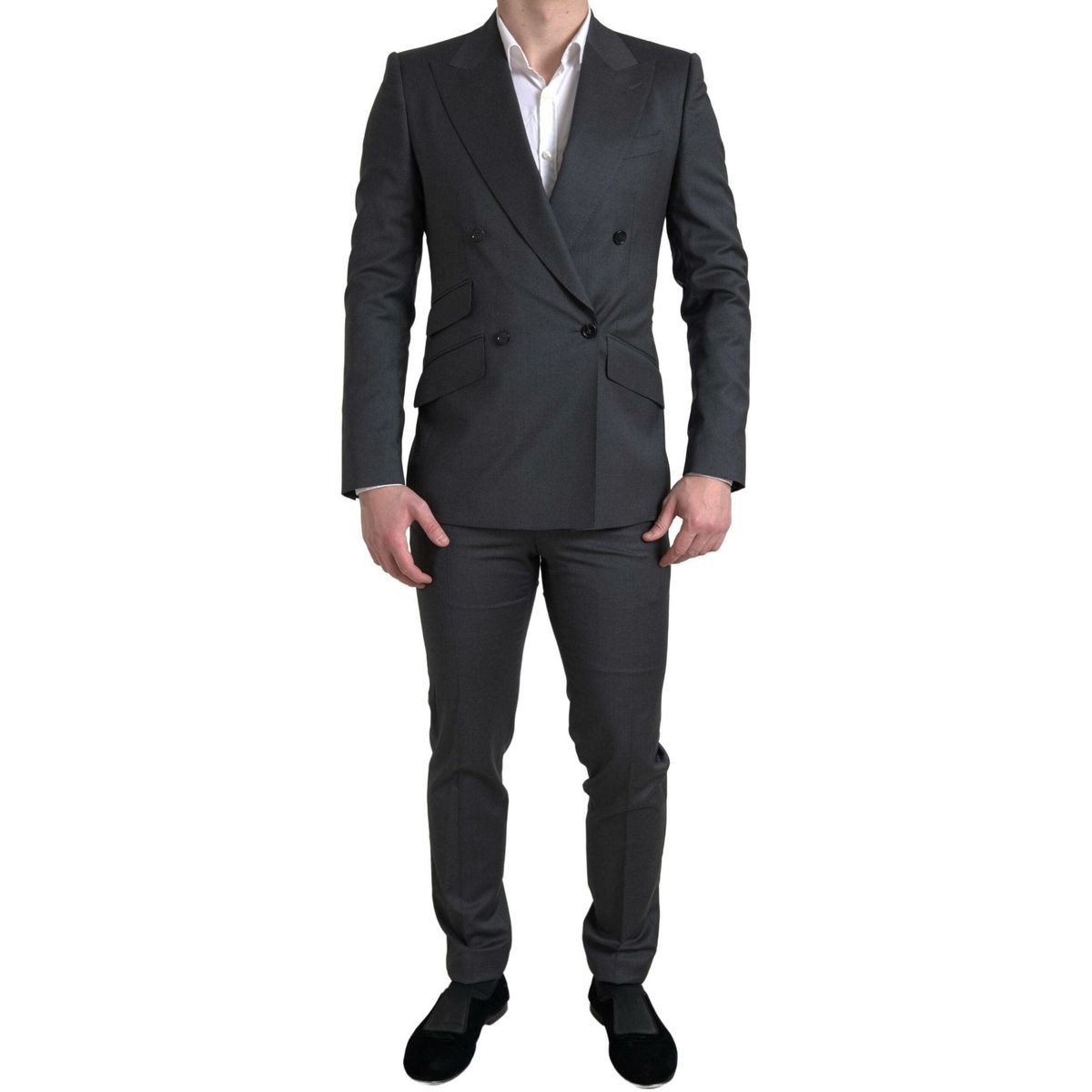 Dolce & Gabbana Grå 2 Delt SICILIA Suit