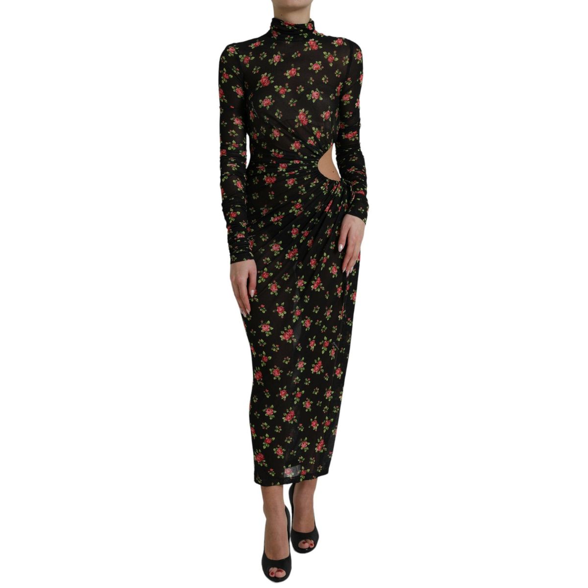 Dolce & Gabbana Elegant Floral Sheath Dress