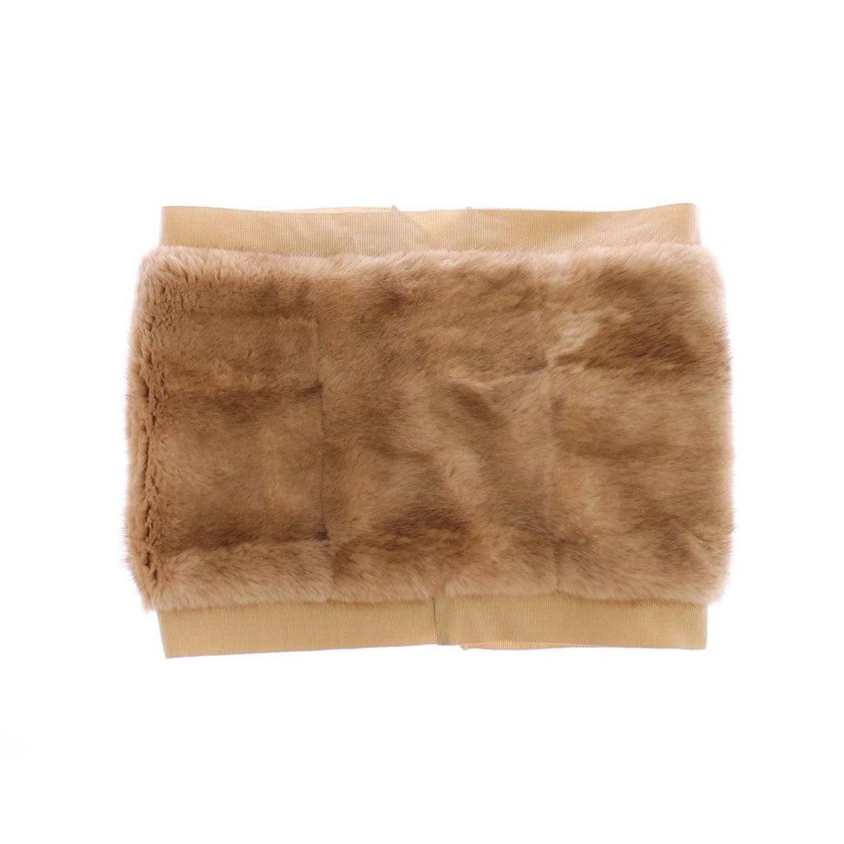 Dolce & Gabbana Exclusive Beige MINK Fur Scarf Wrap