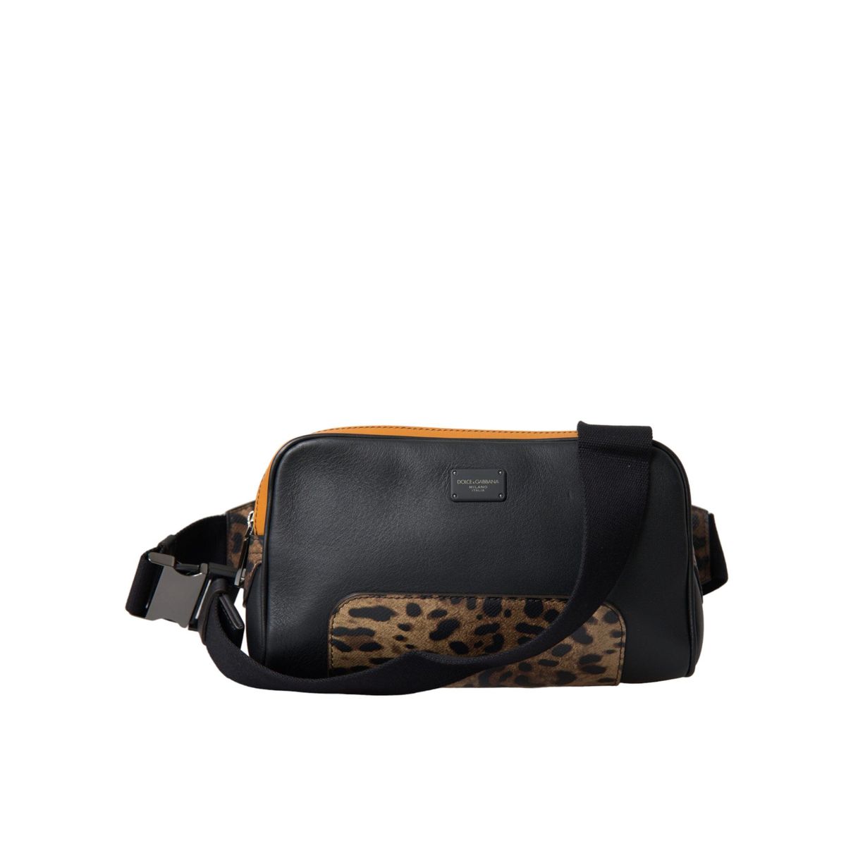 Dolce & Gabbana Exotic Leather Leopard Belt Bag