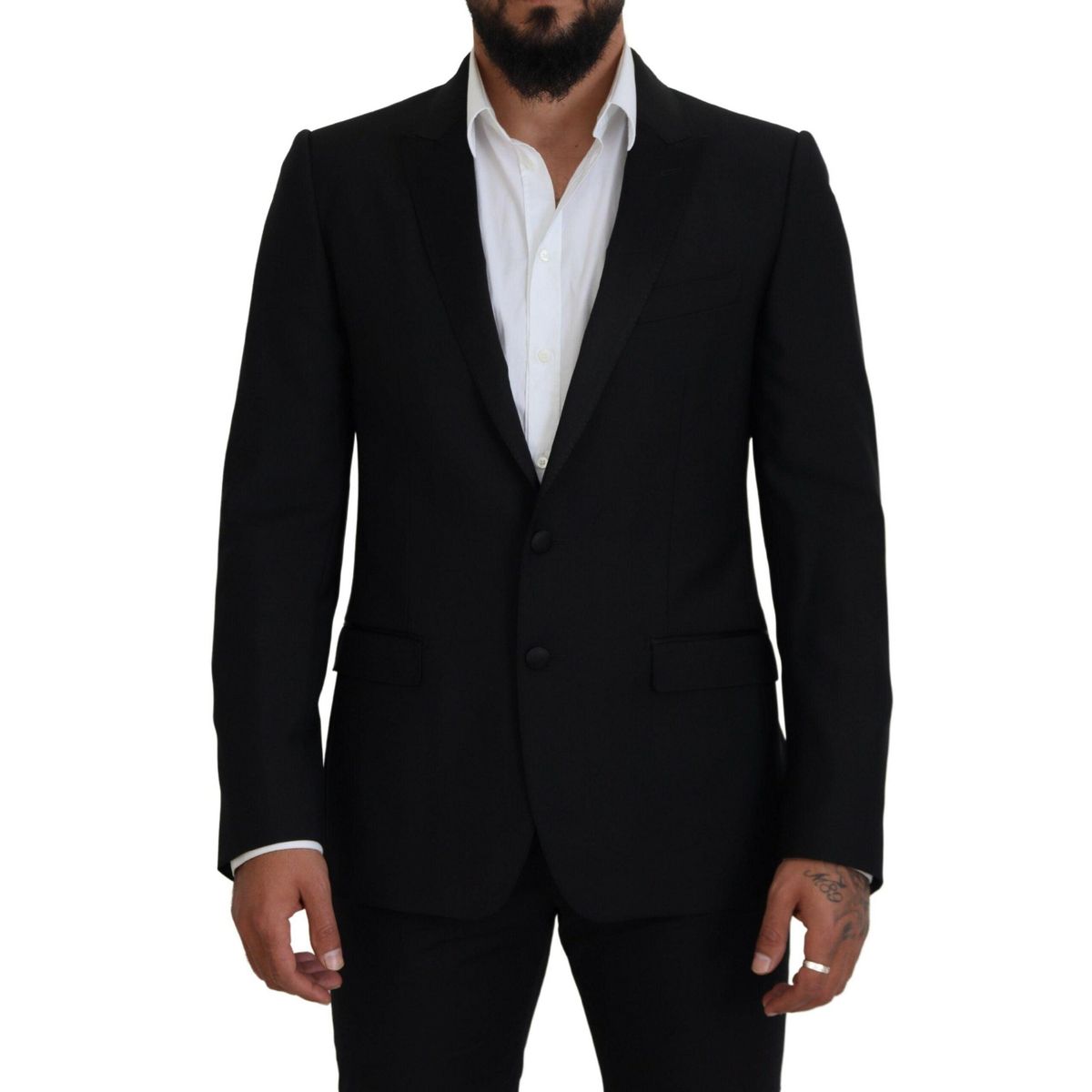 Dolce & Gabbana Sort Slim Fit Martini Blazer