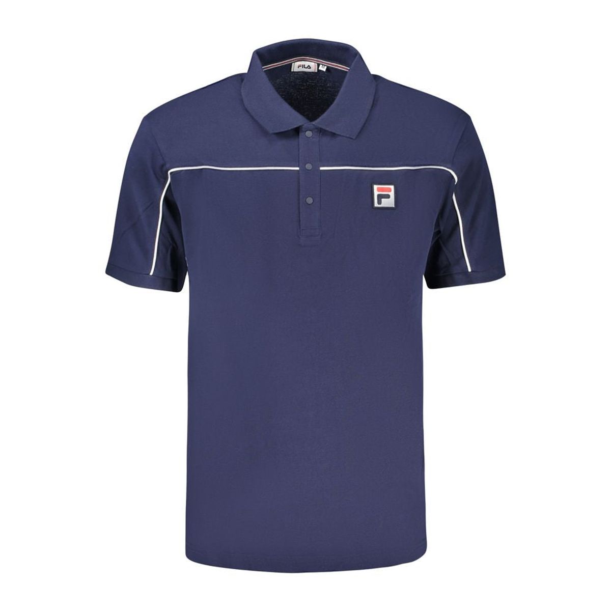 Fila Blue Cotton Polo Shirt