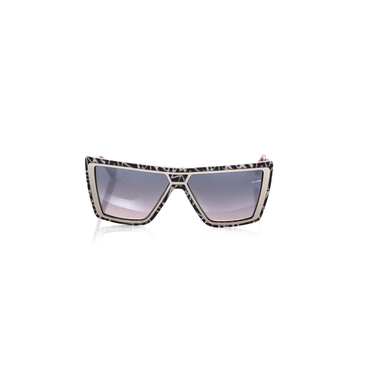 Frankie Morello Black Acetate Dames Solbriller