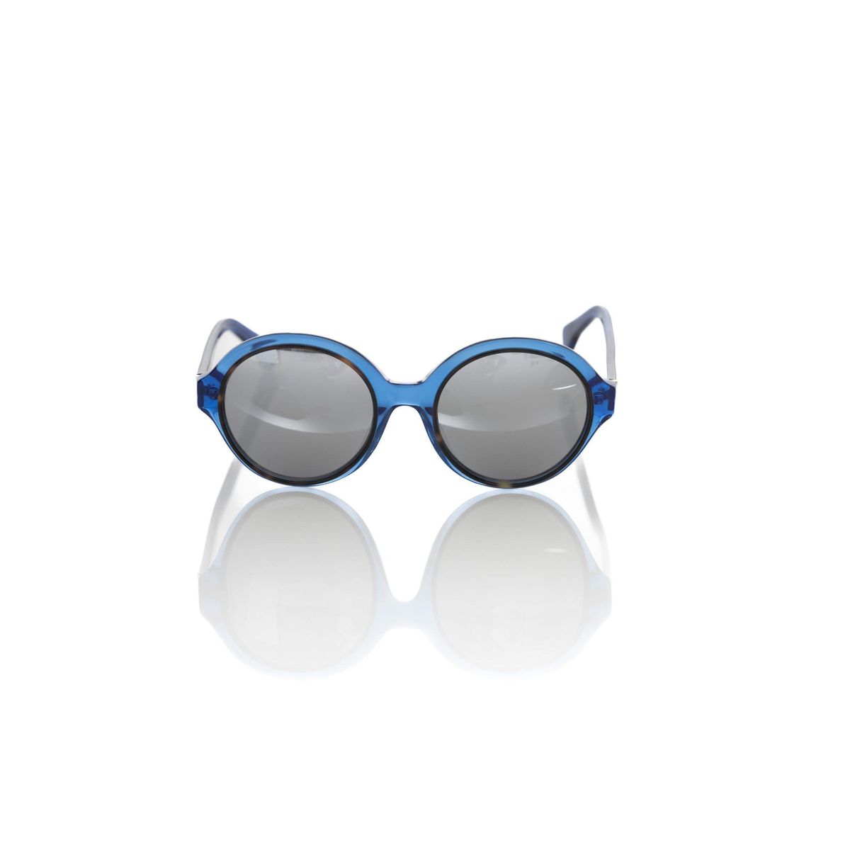 Frankie Morello Blue Acetate Dame Solbriller