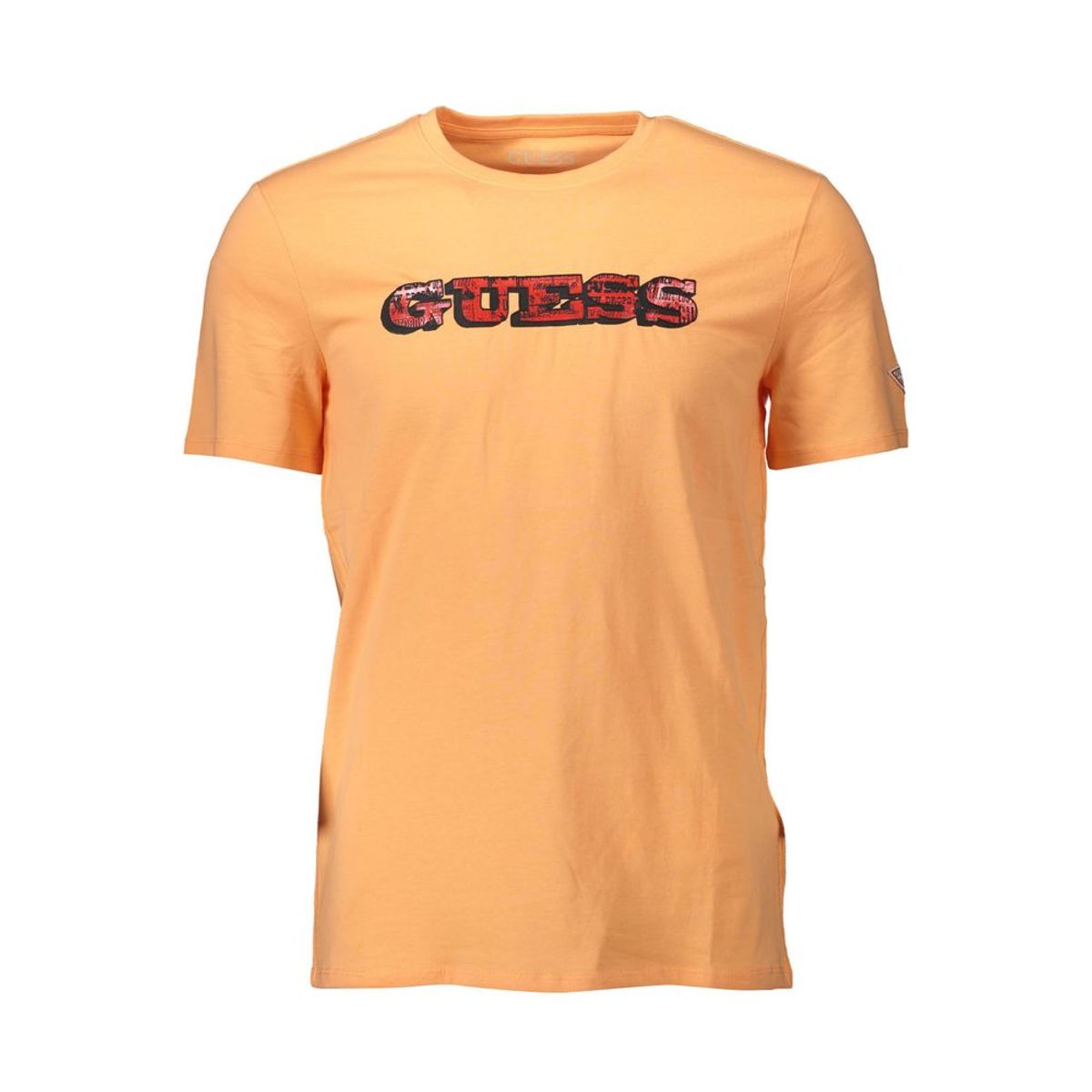 Guess Jeans Chic Orange Slim Fit Logo Tee