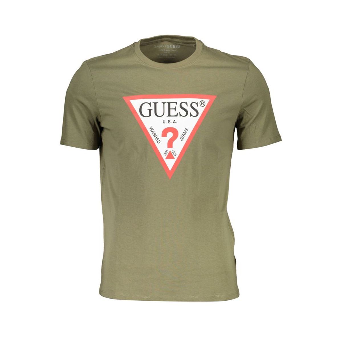 Guess Jeans Sleek Organic Cotton Herre Slim Fit Tee