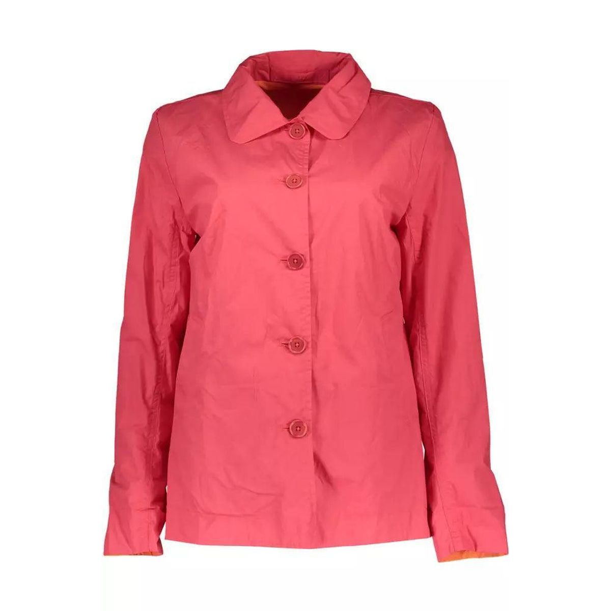 Gant Red Cotton Women Jacket