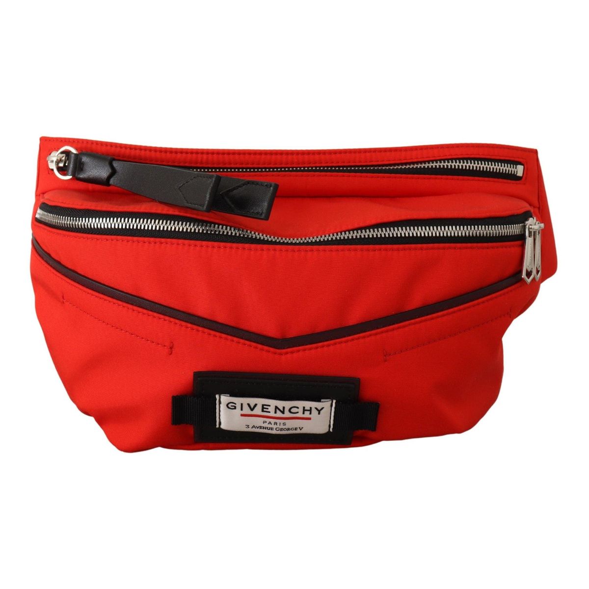 Givenchy Elegant Large Bum Belt Bag in Red and Black