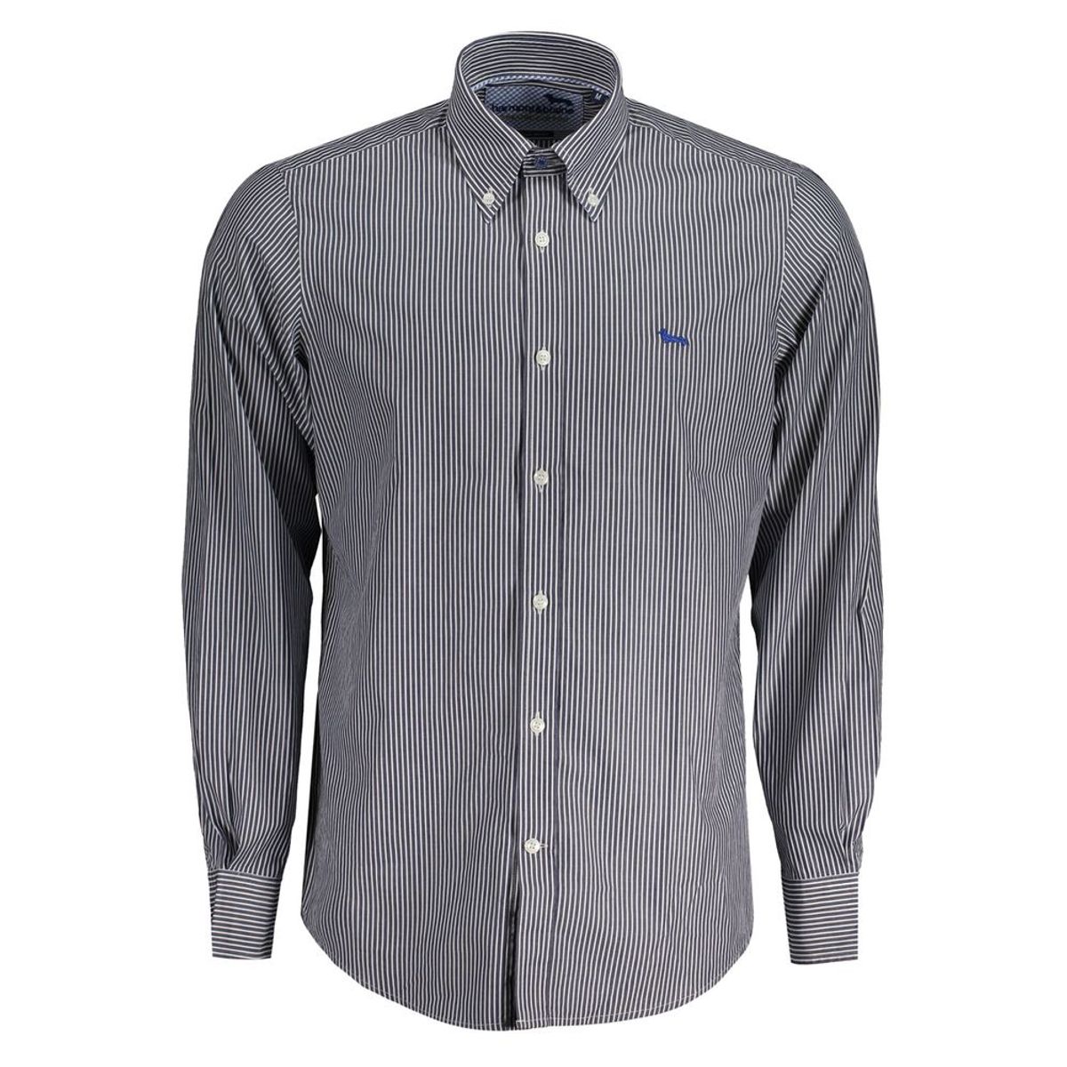 Harmont & Blaine Blue Cotton Shirt