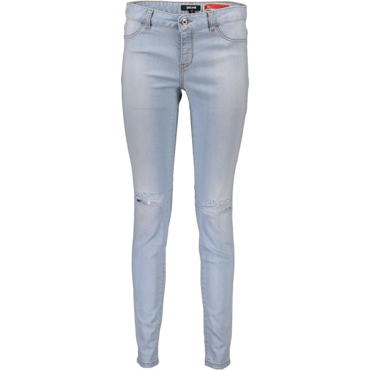 Just Cavalli Light Blue Cotton Women Jeans