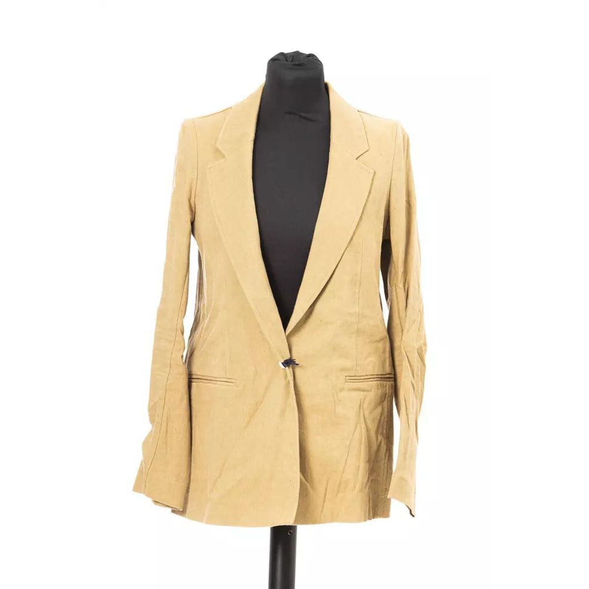 Jacob Cohen Beige Cotton Dame Blazer