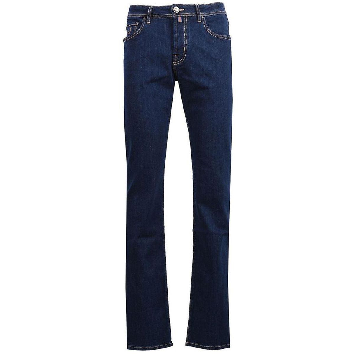 Jacob Cohen Blue Cotton Jeans & Pants