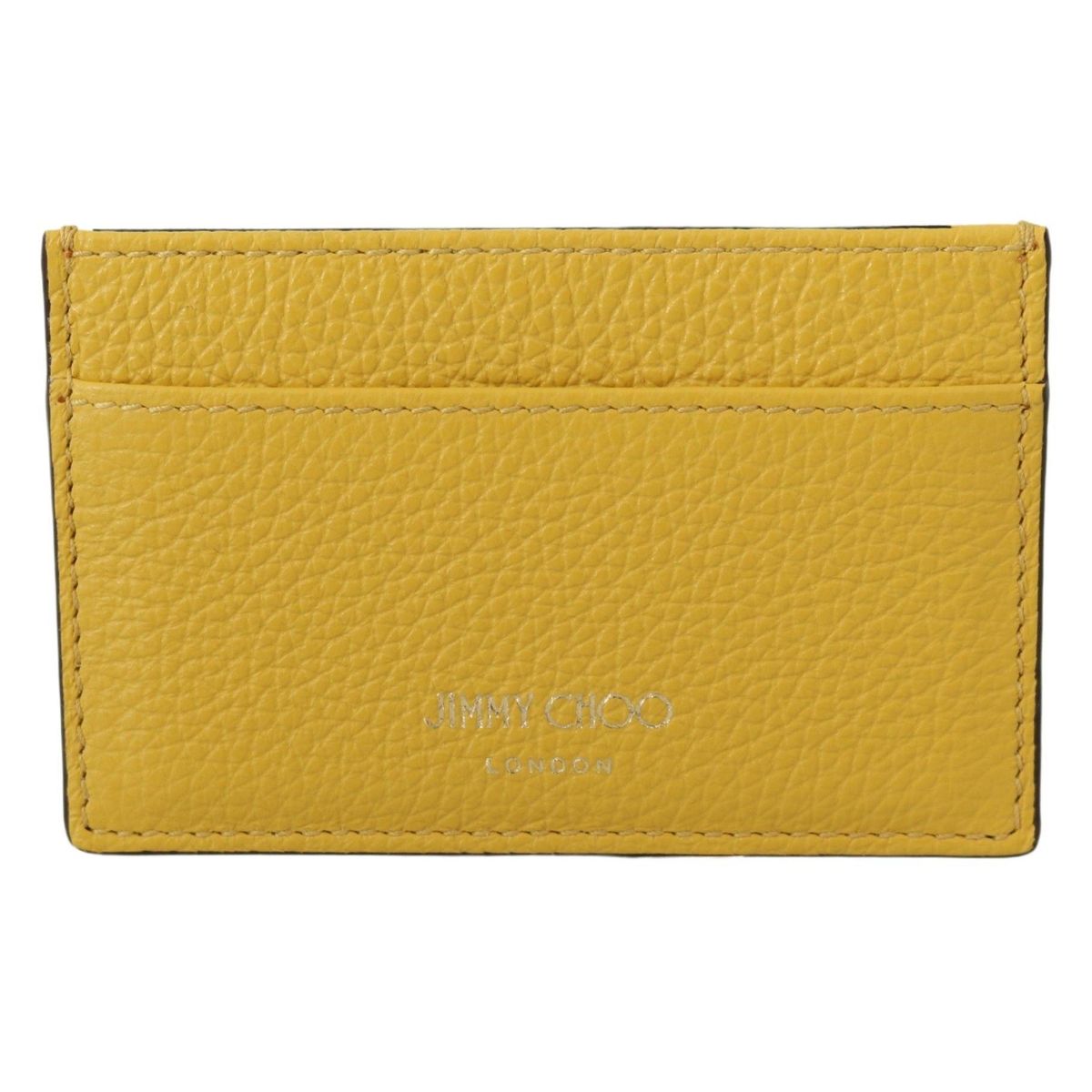 Jimmy Choo Sunshine Yellow Leather Card Holder