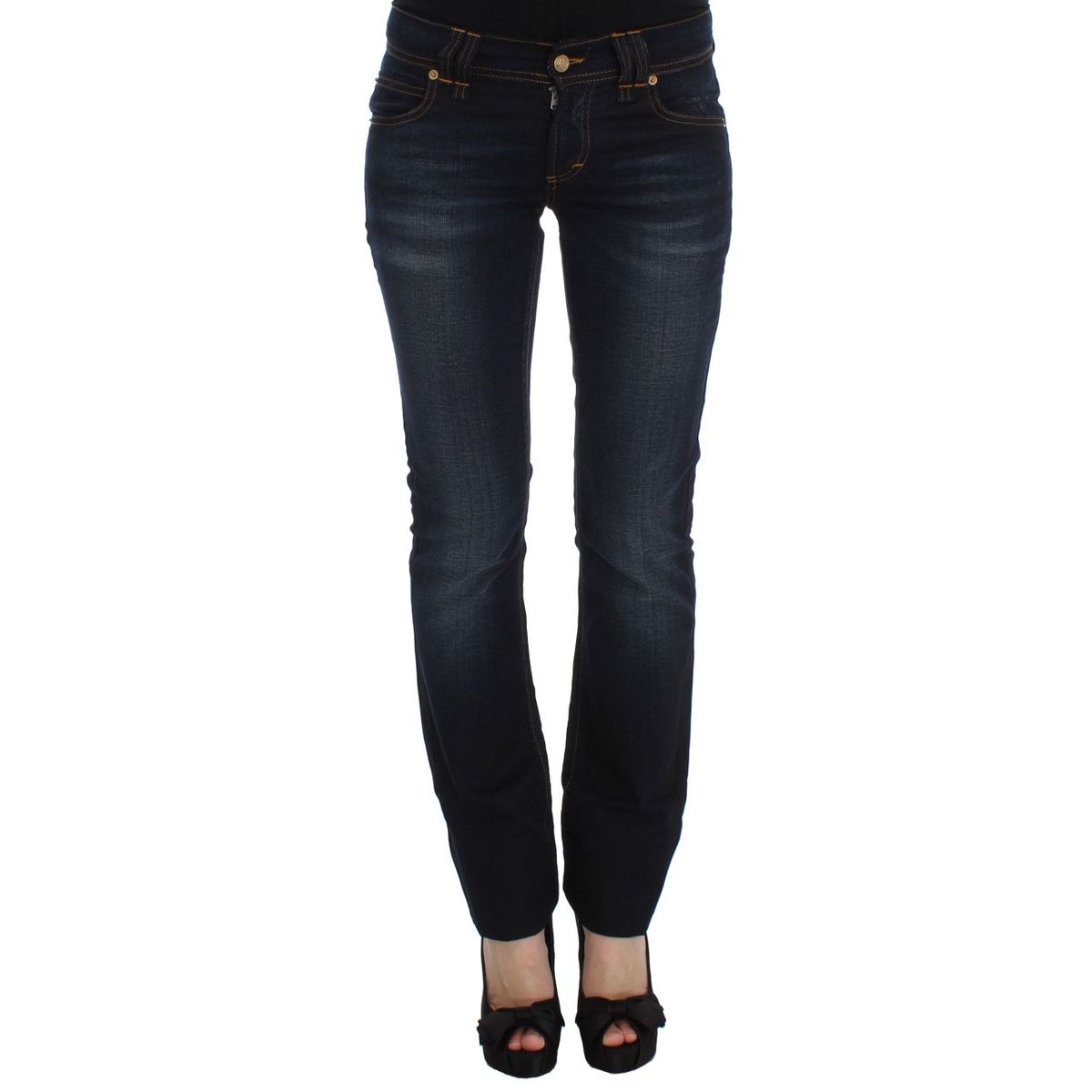 John Galliano Elegant Slim Fit Designer Jeans