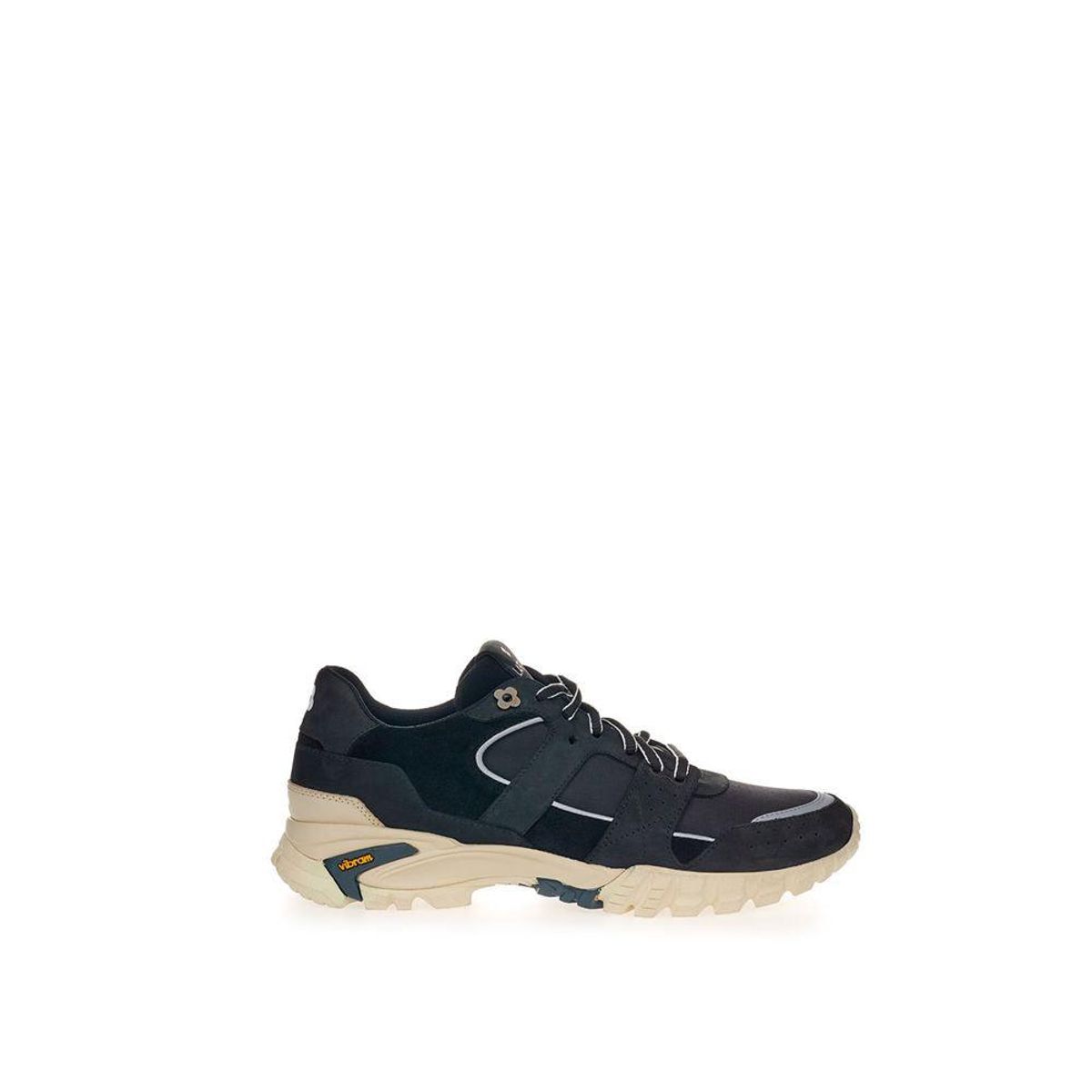 Lardini Black Suede Sneakers