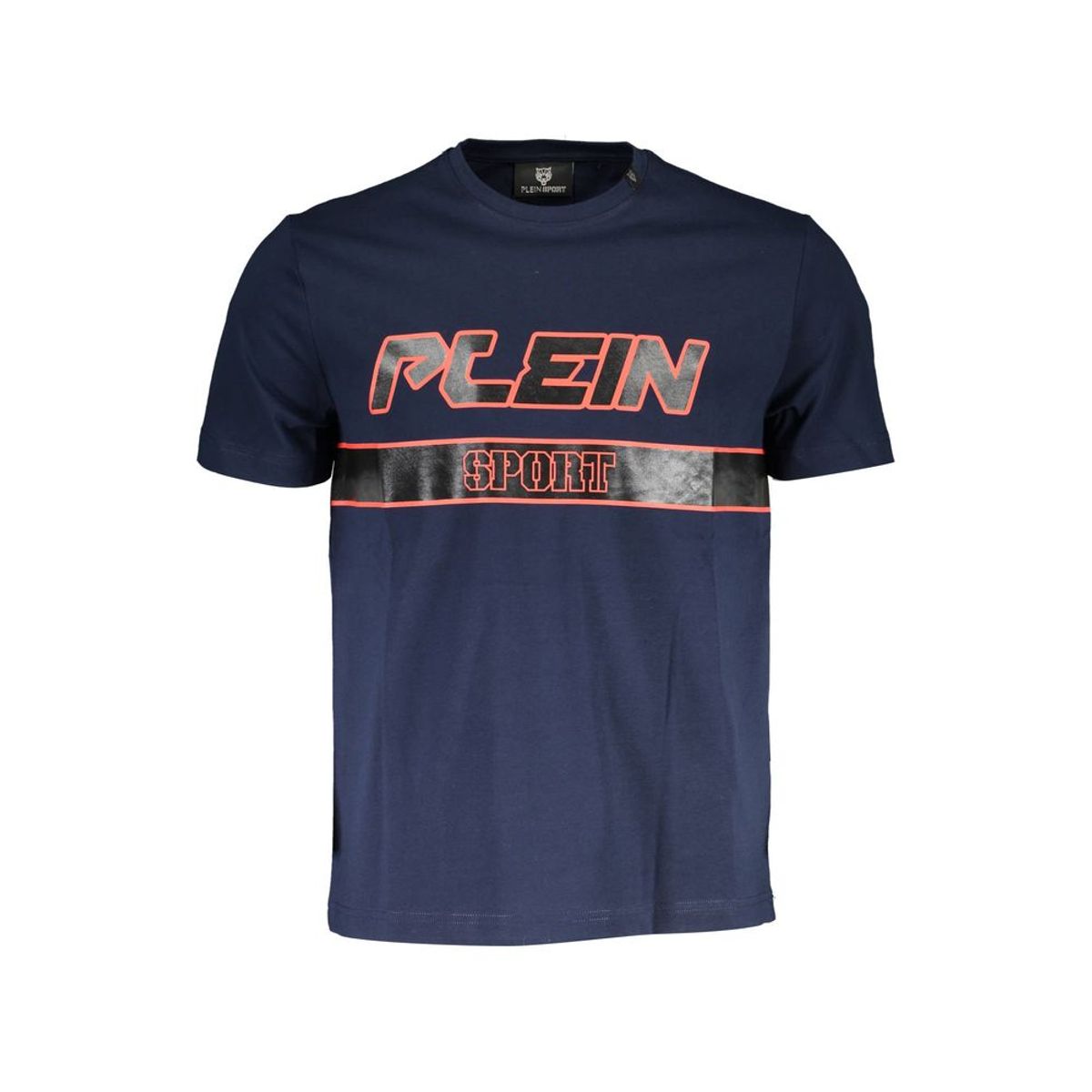 Plein Sport Blue Cotton Men T-Shirt