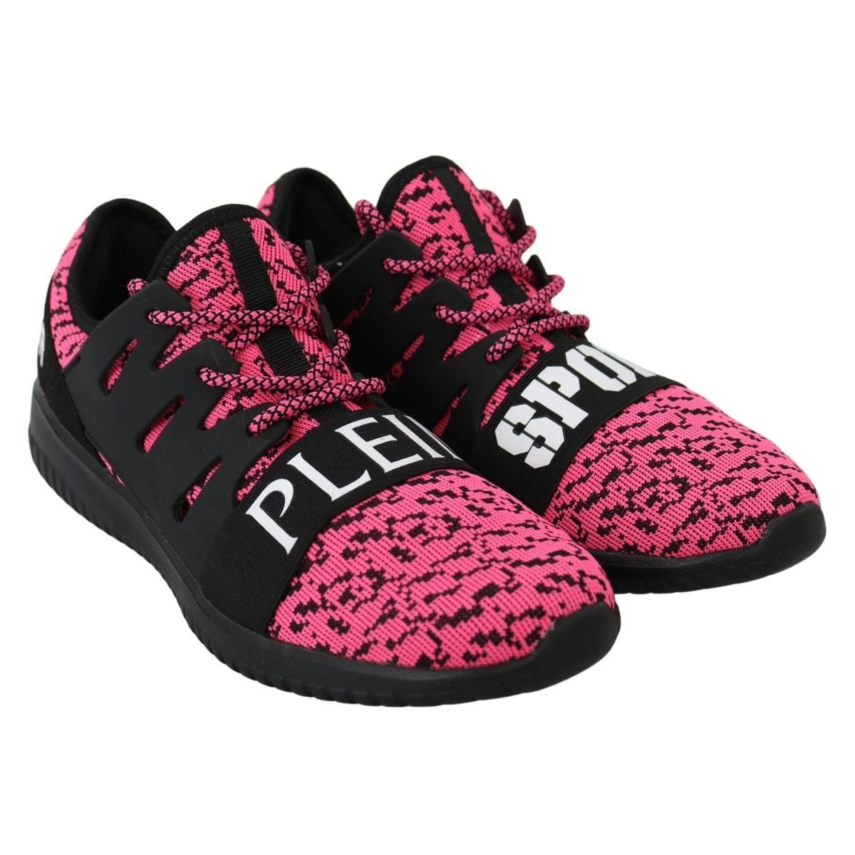 Plein Sport Chic Pink Blush Athletic Sneakers