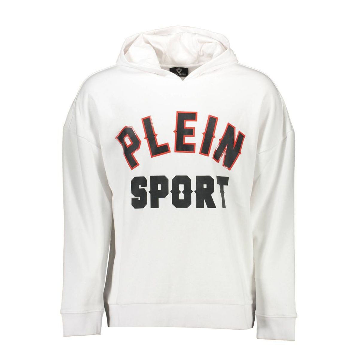 Plein Sport White Cotton Men Sweater