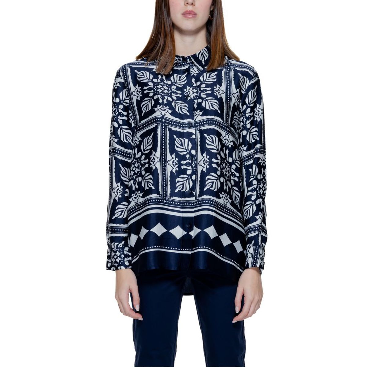 Street One Blue Viscose Sweater