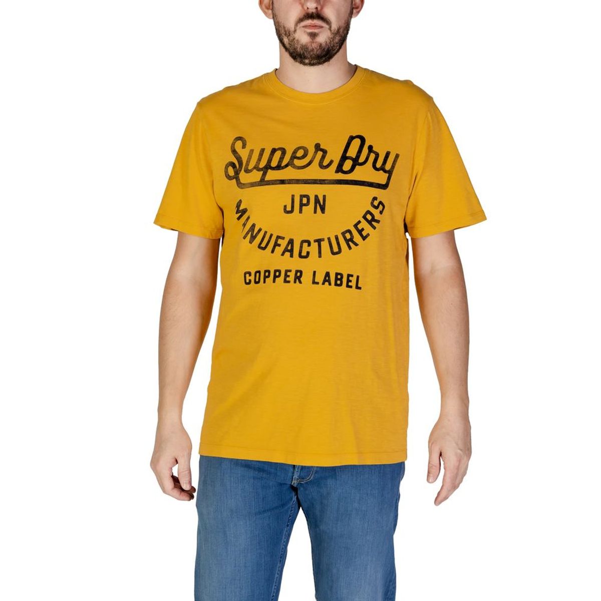 Superdry Orange Cotton T-Shirt