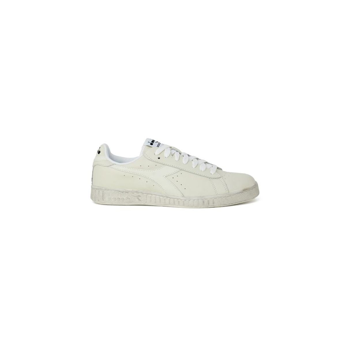 Diadora White Synthetic Leather Sneakers