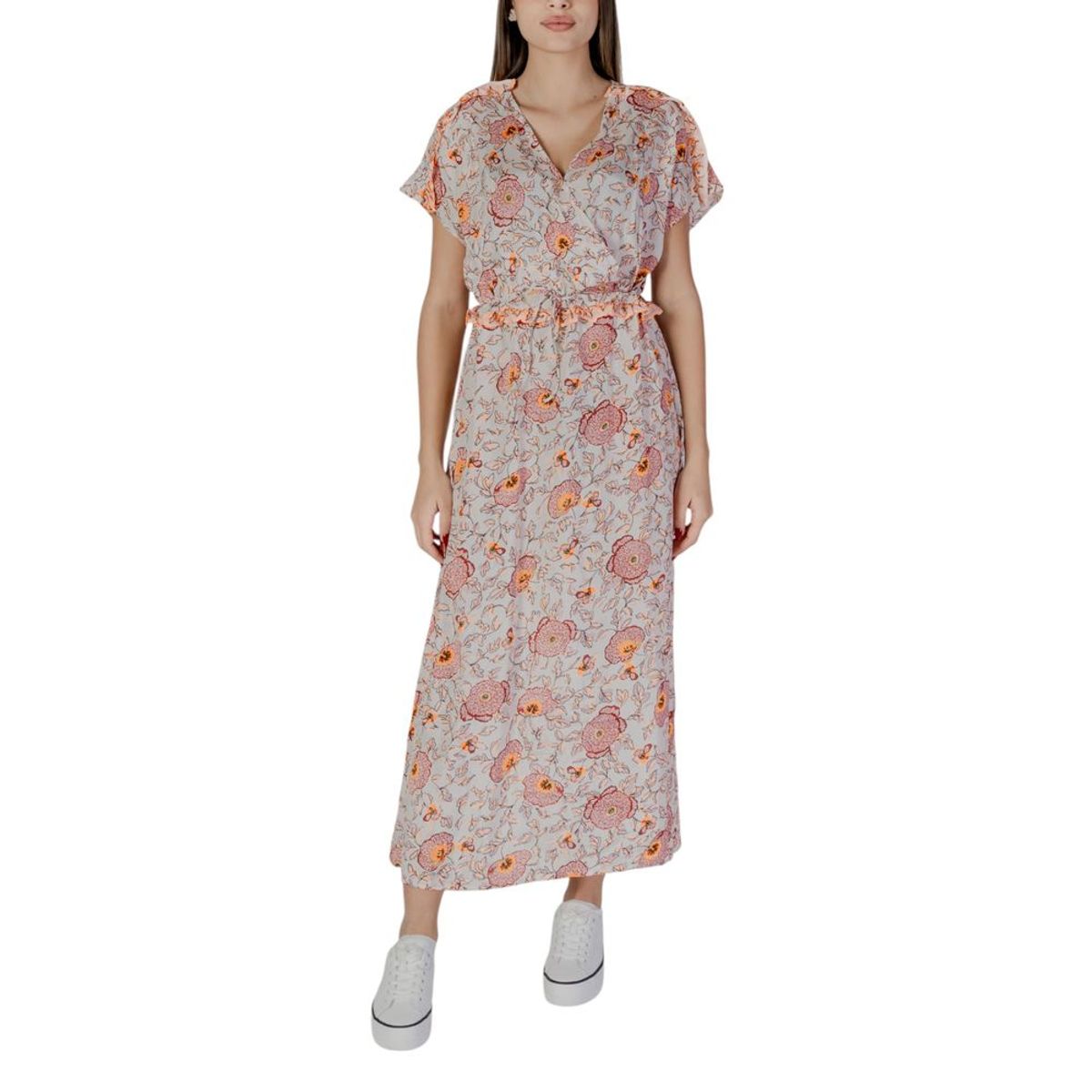 B.Young Multicolor Cotton Dress