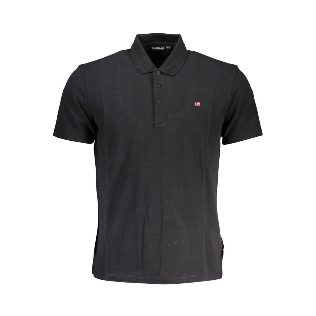 Napapijri Sleek Short-Sleeved Cotton Polo Shirt