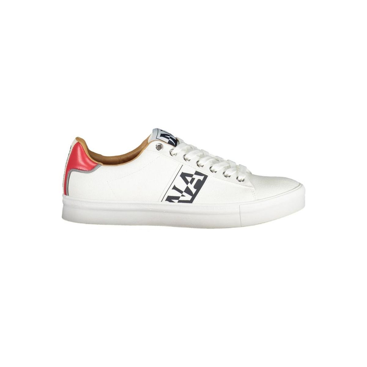 Napapijri White Polyester Mens Sneaker