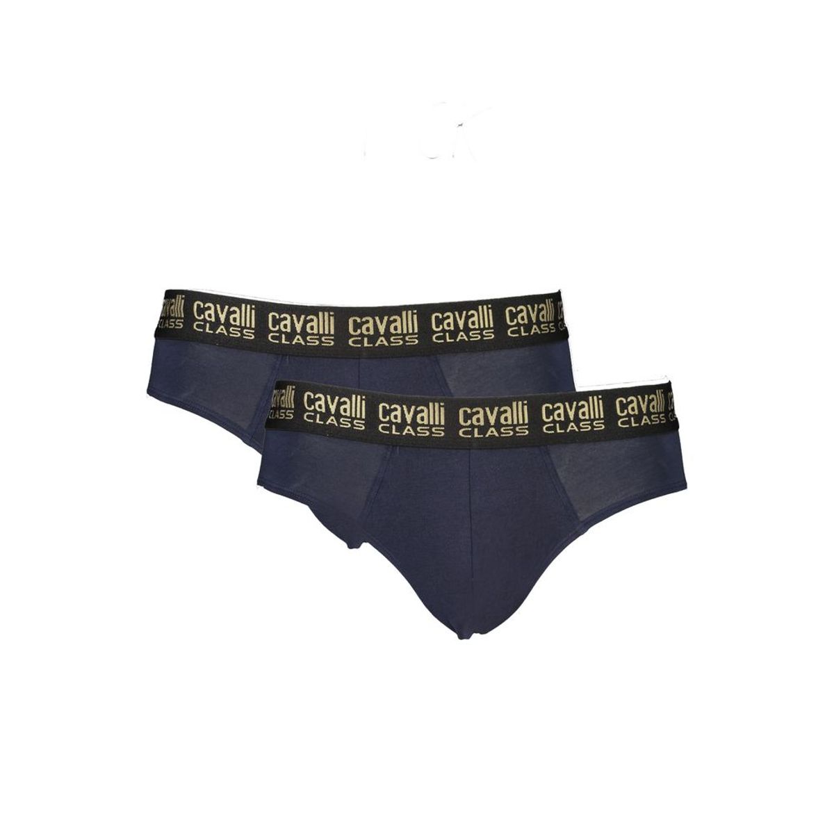 Cavalli Class Blue Cotton Underwear