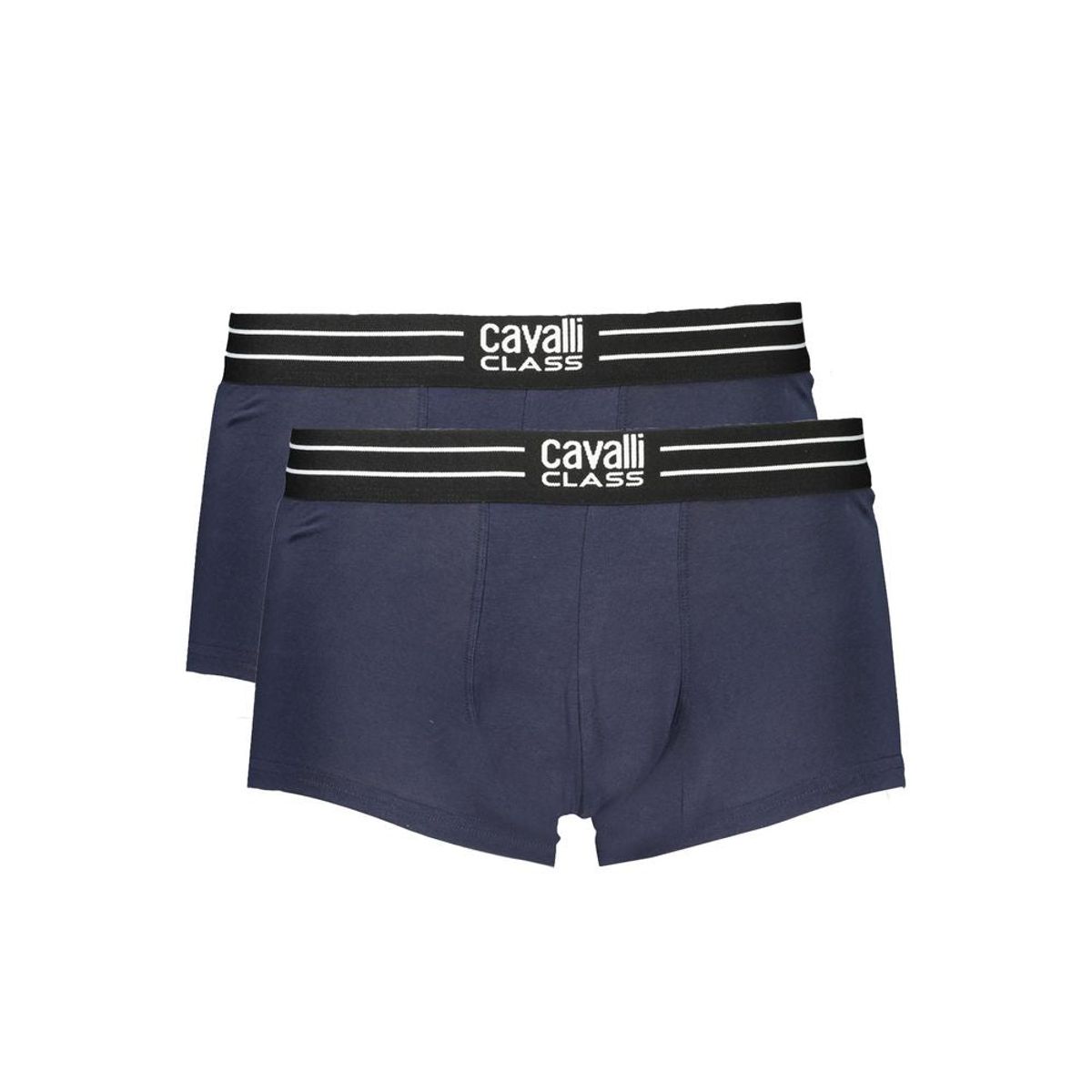 Cavalli Class Blue Cotton Underwear