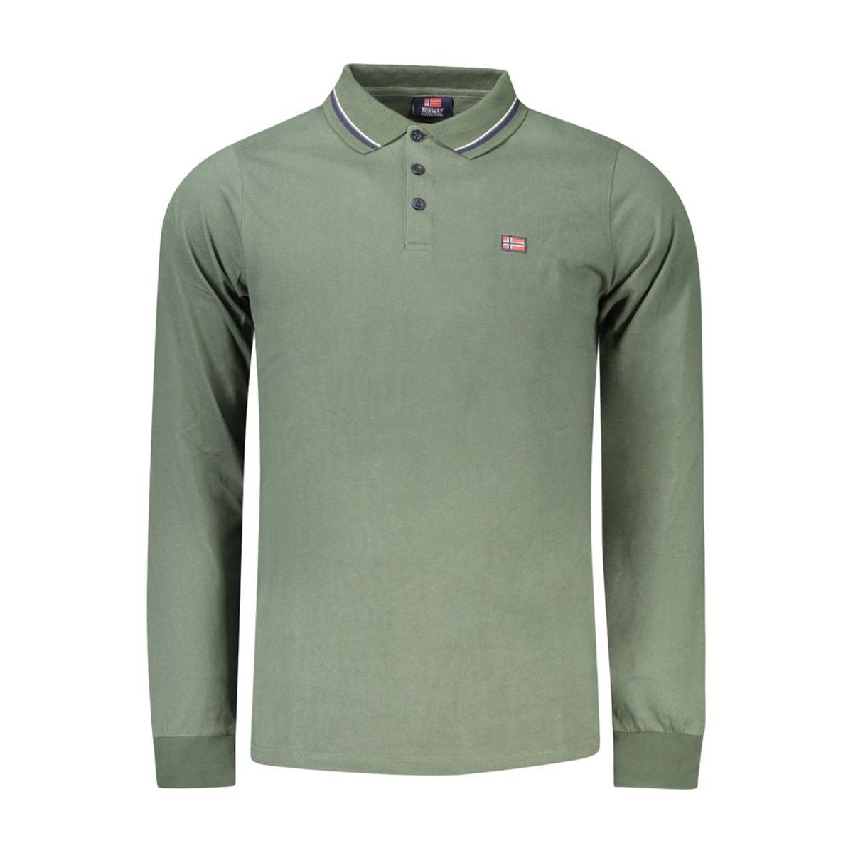 Norway 1963 Green Cotton Polo Shirt