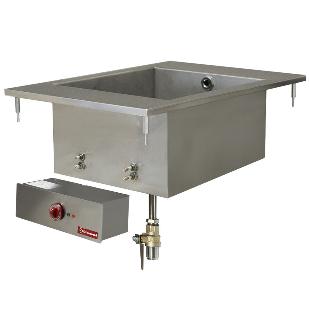 El-bain-marie GN 1/1, drop-in