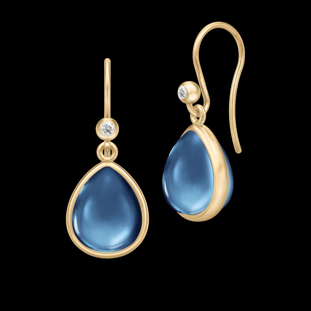 Paloma Earrings Sapphire Blue