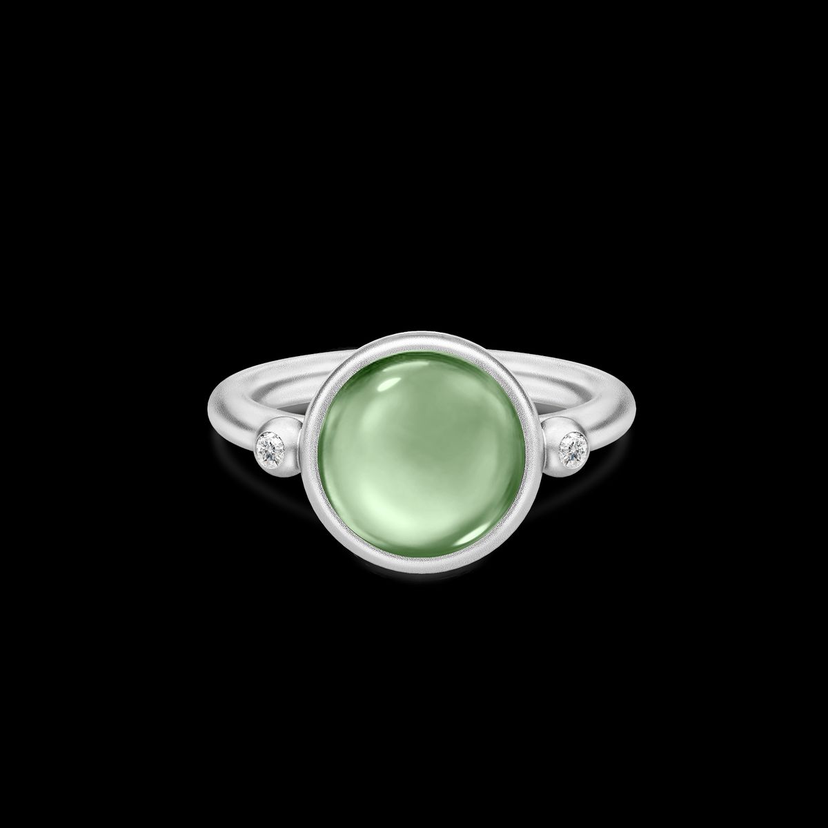 Prime Ring Green Amethyst