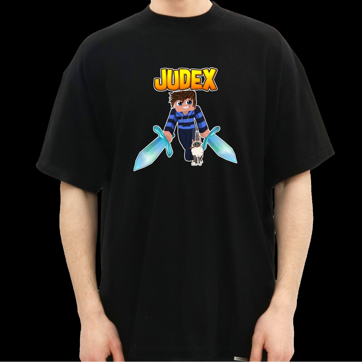 Judex Kriger Tee - Sort | 12-14