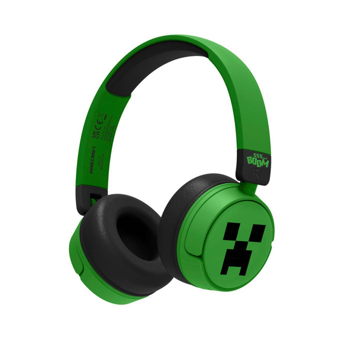 OTL - Bluetooth Headset w/Perental Control - Minecraft Green