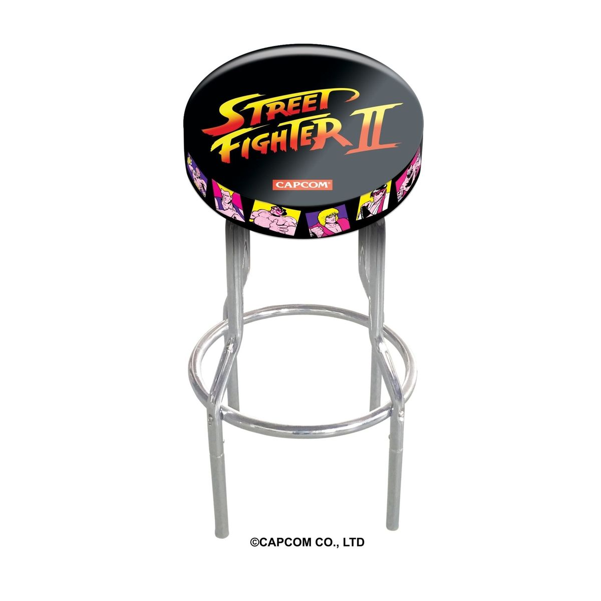 ARCADE 1 UP STREET FIGHTER STOOL