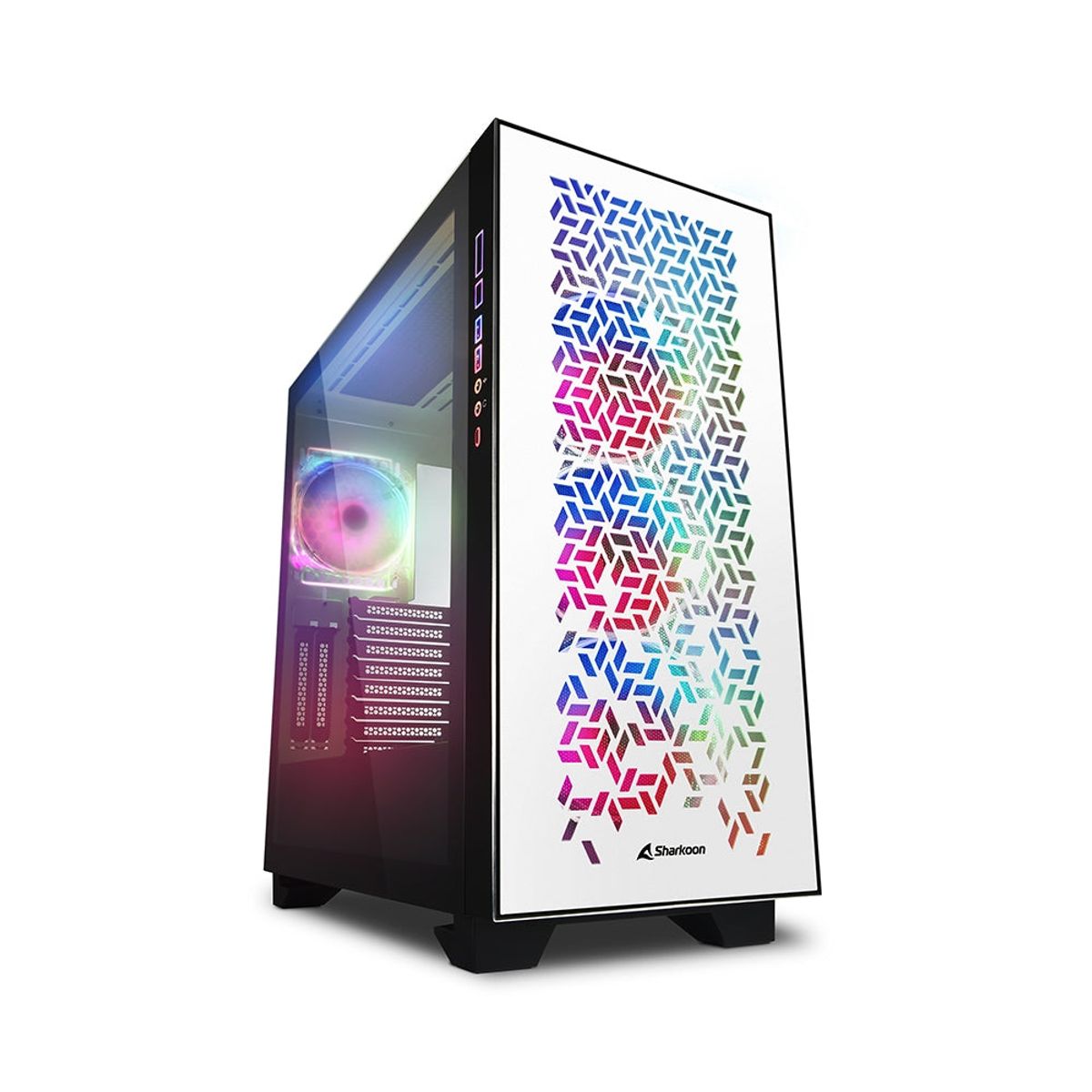 Sharkoon ELITE SHARK CA300H White, big tower case